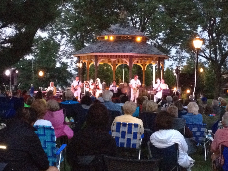 Concert in Usher Park 2014